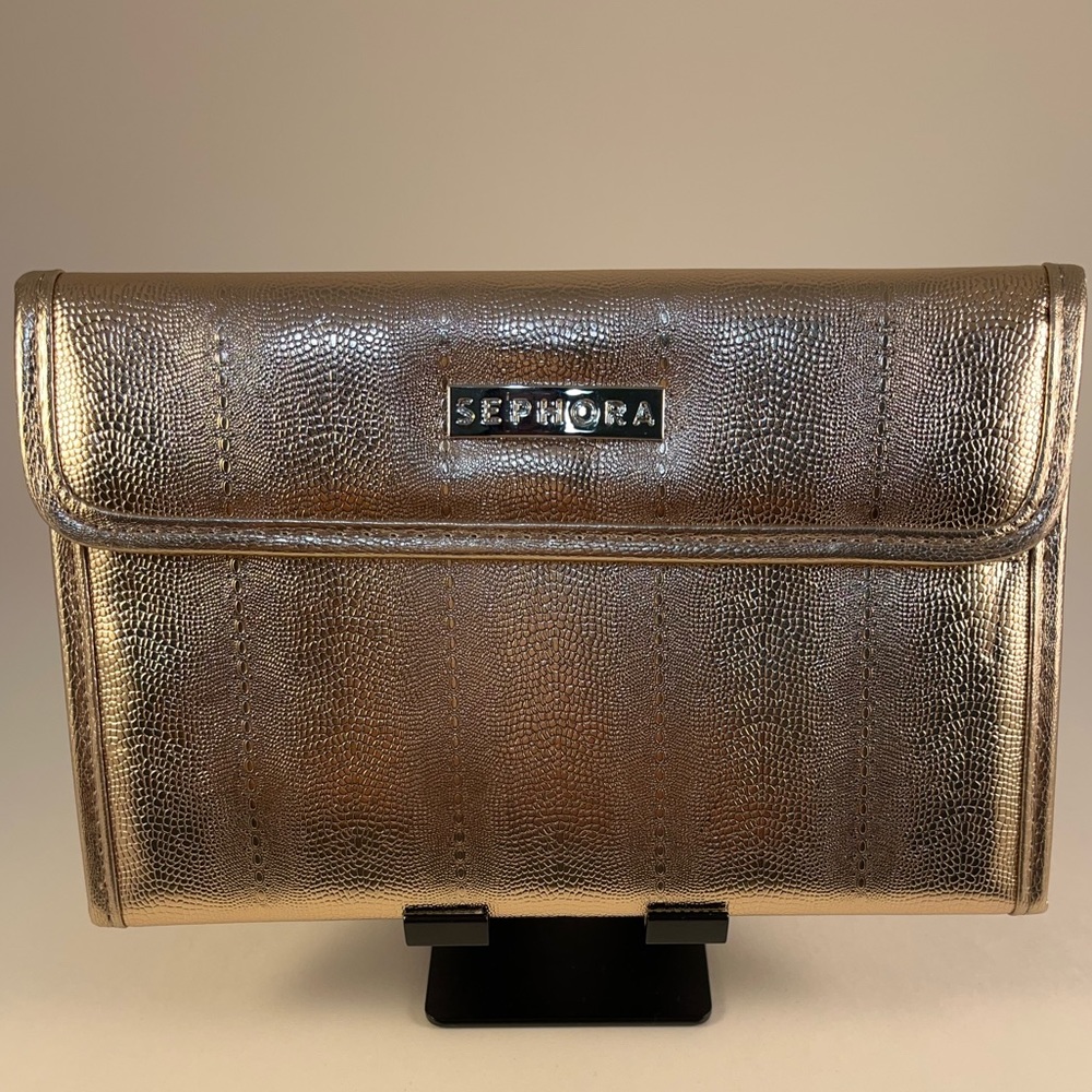 Sephora 5 Makeup Brush Storage Pouch Case, Travel Portable Brushes Case
